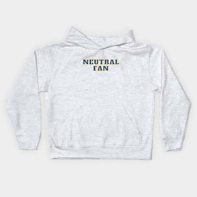 Neutral Fan Kids Hoodie by C-Dogg